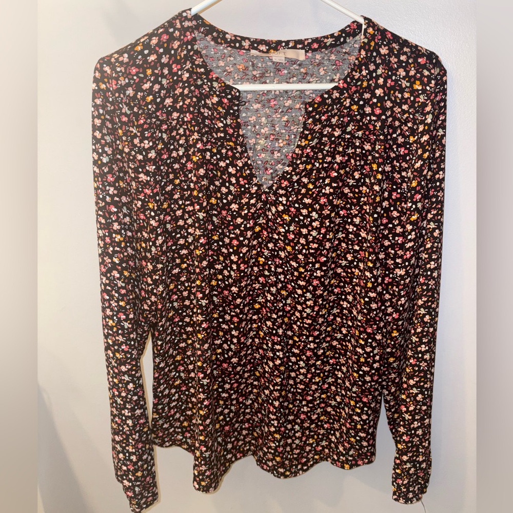 Floral Print Women's Top